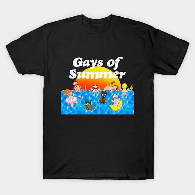 Gays of Summer T-Shirt by LoveBurty